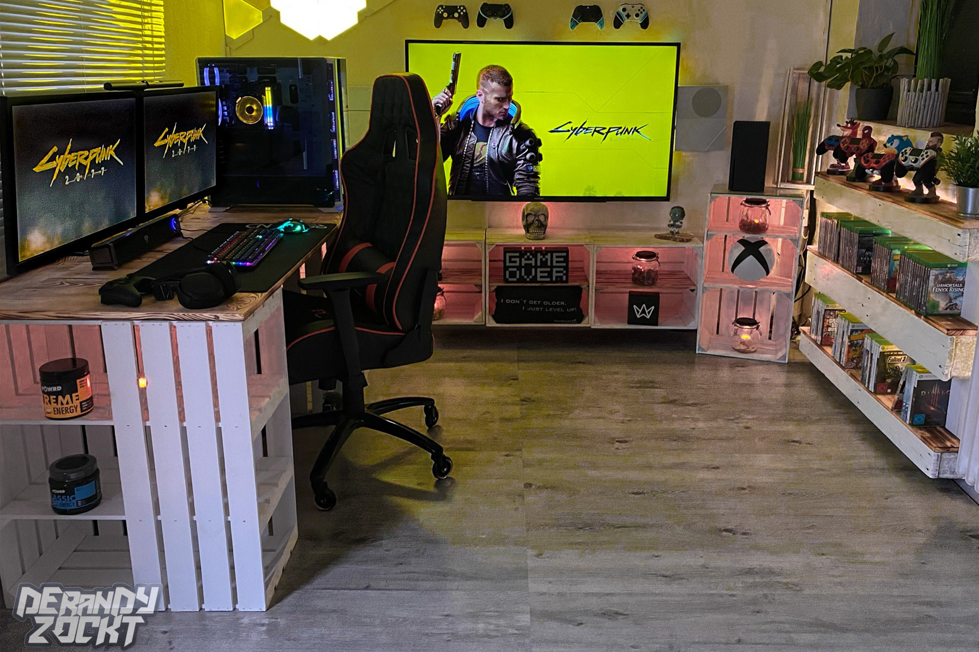 PC Setup Game Room For Home In 2023