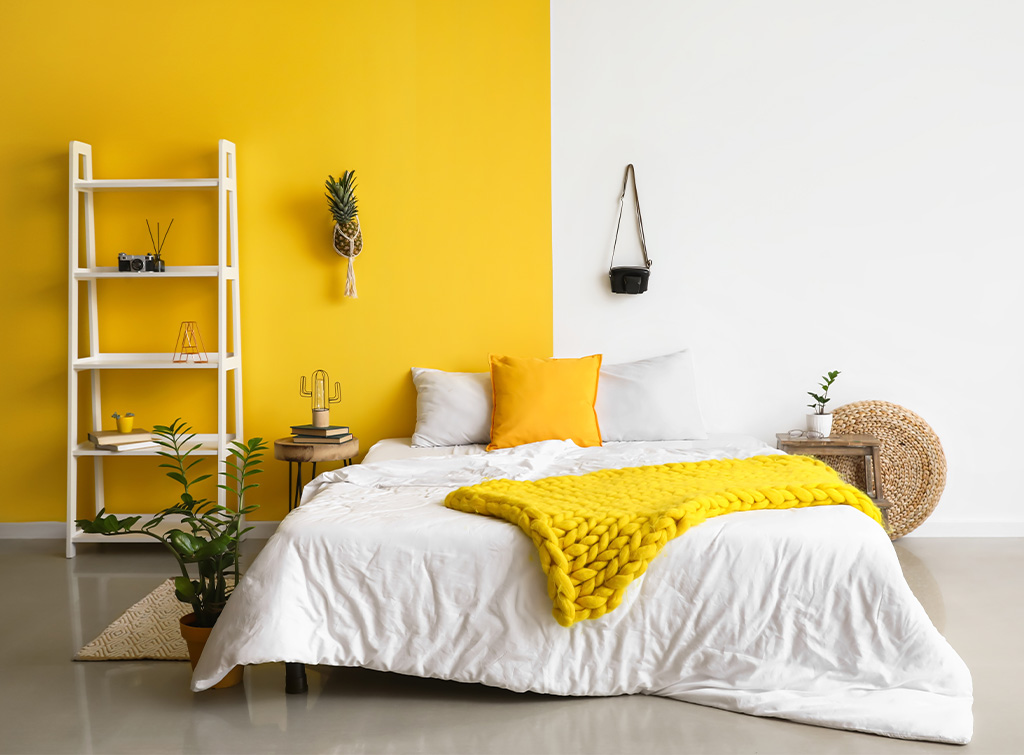 15+ Mustard Yellow Colour Combinations: Ideas for Bedroom, Wall