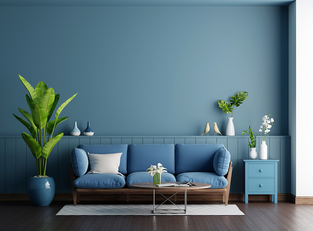 Interior Design Trends 2024 Blue 